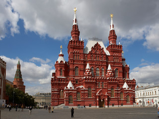 STATE HISTORY MUSEUM RED SQUARE MOSCOW