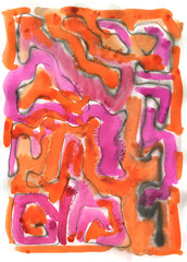 Abstract watercolor texture background. Beautiful watercolor strokes