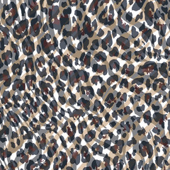 Obraz premium Animal print, leopard texture background