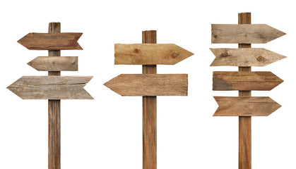 wood wooden sign arrow board plank signpost © Lumos sp