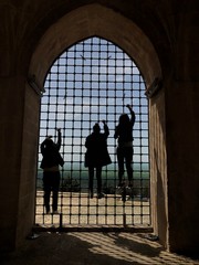 Mardin old town with with spectacular view of mesopotamia and Mardin castle - Mardin, Turkey 