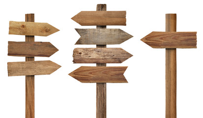 wood wooden sign arrow board plank signpost