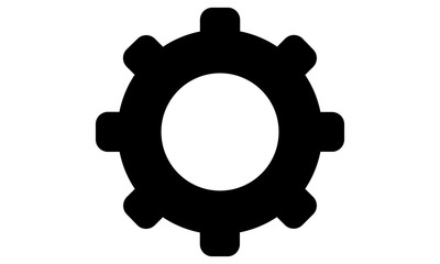 the gear-shaped setting icon is usually a symbol of security facilities and equipment