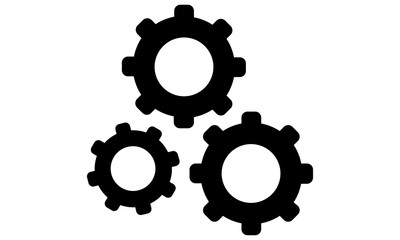 gear icon for engine repairs and equipment