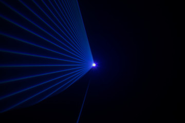 Stage lights with laser