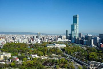 Obraz premium 大阪 都市景観