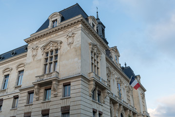 Fototapeta na wymiar City Hall of Tarbes - France