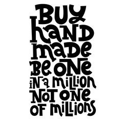 Hand made quotes