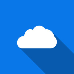 Cloud logo creative design template, cloud computing concept, vector illustration