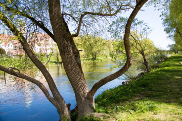 Donau in Regensburg