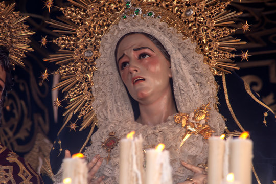 Virgen María de los Dolores y Misericordia de la hermandad de Jesús despojado de Sevilla