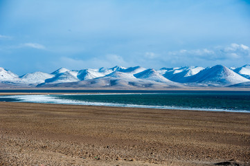 Tanggula Mountains in Tibet, China