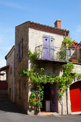 Francia, la regione del Auvergne. Il paese di Montpeyroux.