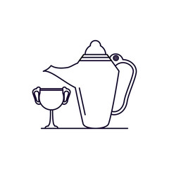 teapot lamp with chalice ramadan kareem