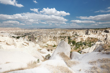 The famous one of the valleys in Cappadocia