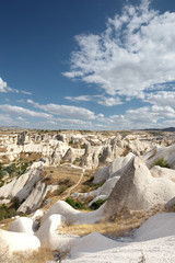 The famous one of the valleys in Cappadocia