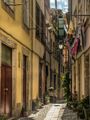 Narrow street in Porto
