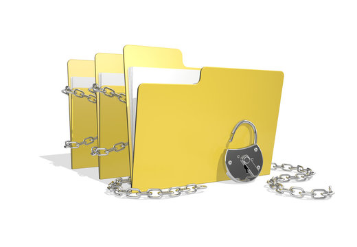 Datenschutz File locked