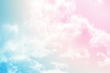 Fototapeta premium cloud background with a pastel colour