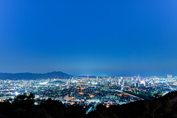 都市夜景【福岡県北九州市】