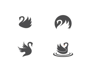 Swan logo Template