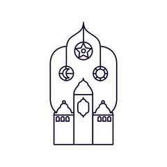 mosque castle ramadan kareem