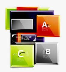 Square geometric composition