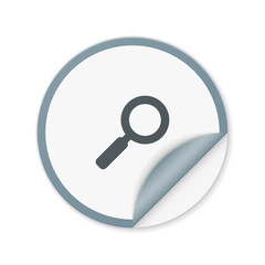 Search button illustration