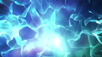 Silky Blue 4K Motion Background Loop