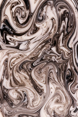 Black and white marble texture background