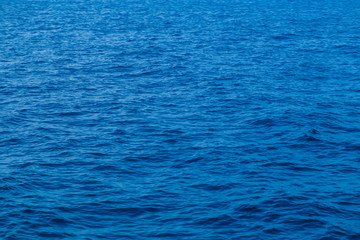 Blue sea water texture