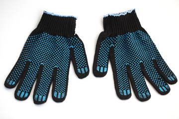 New fabric work gloves for working