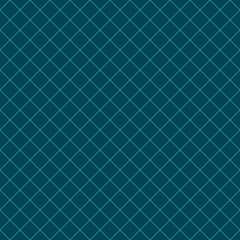 Fototapeta na wymiar Digital diagonal grid seamless pattern vector, simple and flat design, minimalist style, blue color.