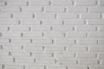 White brick wall background