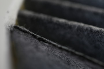 Car air filter coal 