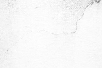 White Grunge Broken Concrete Ground Texture Background.
