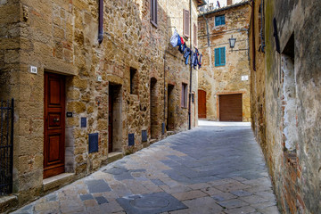 Fototapeta na wymiar Monticchiello village, Tuscany, Italy