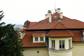 チェコ共和国 チェスキークルムロフの風景