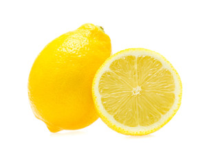 lemon isolated on white background