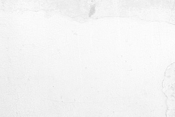 White Crack Wall Texture Background.