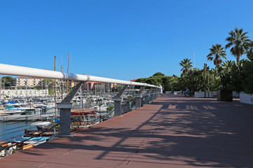 French Riviera - Saint Jean Cap Ferrat harbour terrace