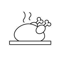 Vector illustration of food icon