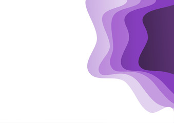 abstract background paper cut