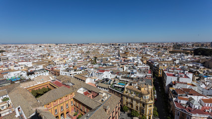 Fototapeta na wymiar View of Seville City