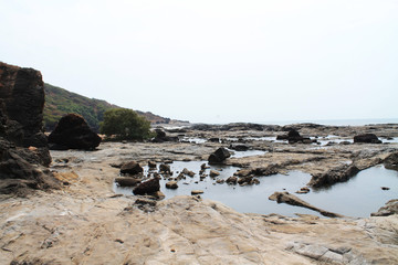 rock beach