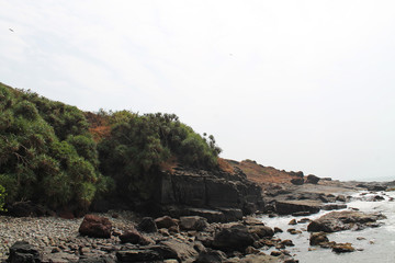 rock beach