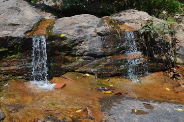 waterfall in forest