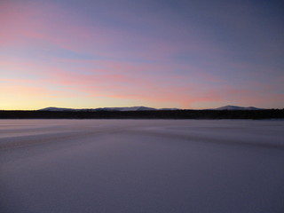 Mountains in December