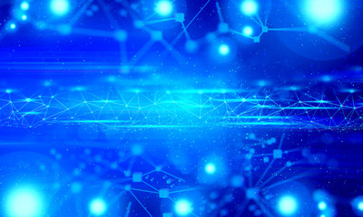 digital technology, network server background 3d illustration rendering, data deep learning, robotic ai science net web, neuron brain, futuristic connecting, internet of thing