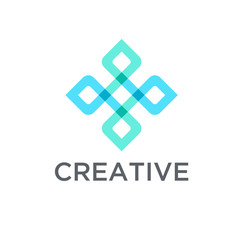 Obraz premium Modern icon design logo template. Best for identity and logotypes.